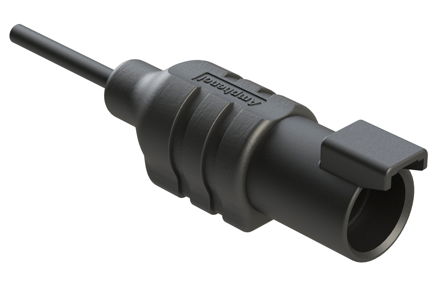 ATHD04-1-12P-12G-M4 1 Position Single-ended Overmolded Cable Assembly, Receptacle, Pin Contact Size 12, 12AWG, 4 Meter Length