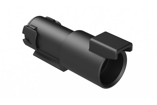 ATHD04-1-12P-E003 1 Position Receptacle, Pin, Contact Size 12, Endcap. DTHD04-1-12P-E003