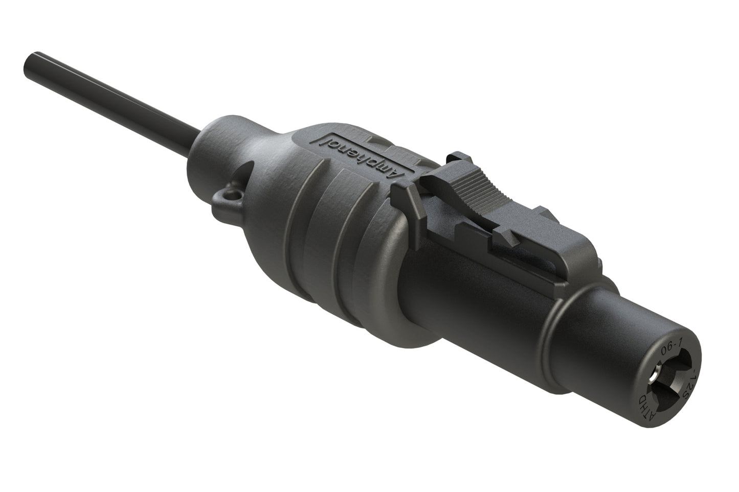 ATHD06-1-12S-12G-M4 1 Position Single-ended Overmolded Cable Assembly, Plug, Socket Contact Size 12, 12AWG, 4 Meter Length
