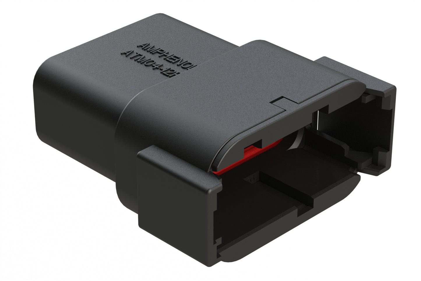 ATM04-12PB 12-Way Receptacle, Male Connector with B Position Key. DTM04-12PB