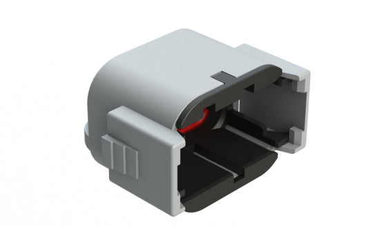 ATM06-08SB-CAP Dust cap for 8 position plug, keyed B, black