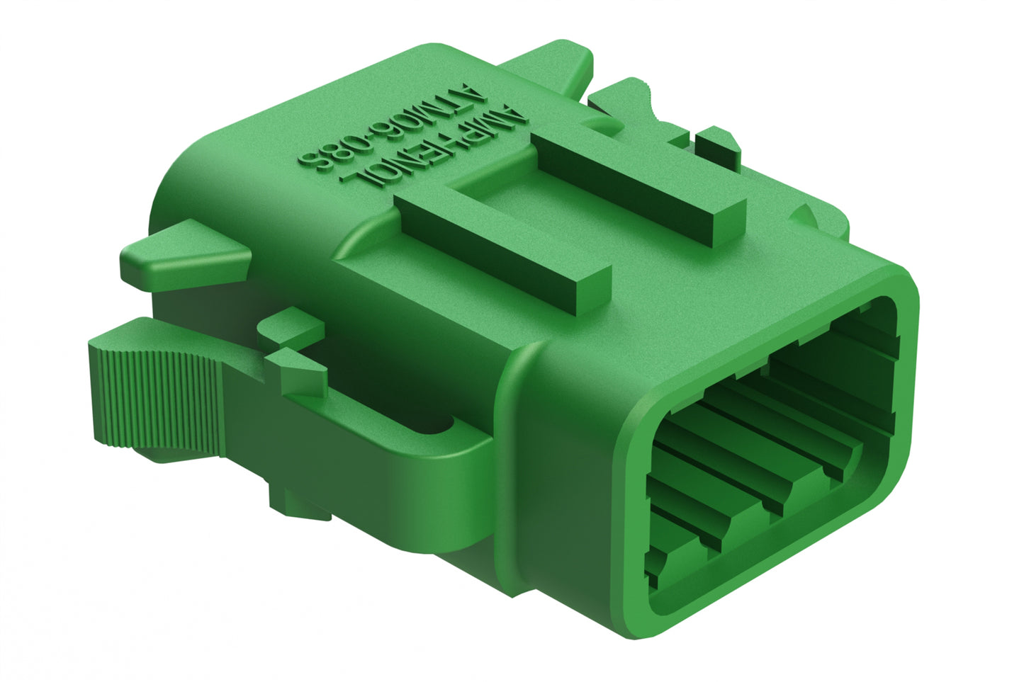 ATM06-08SC 8-Way Plug, Female Connector with C Position Key. DTM06-08SC