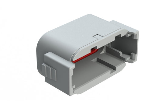 ATM06-12SA-CAP Dust cap for 12 position plug, keyed A, grey