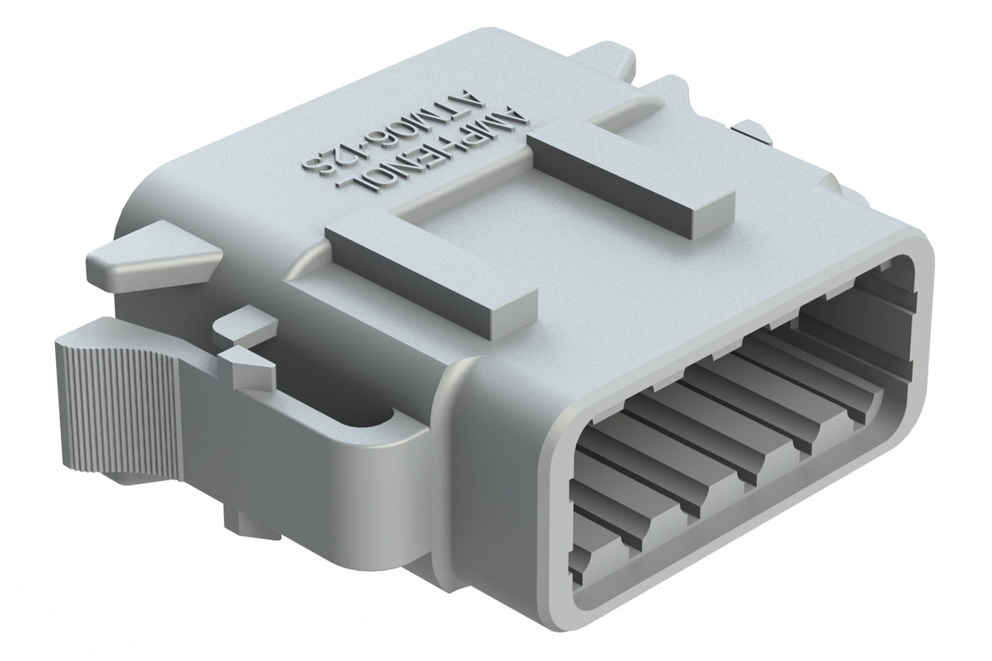 ATM06-12SA 12-Way Plug, Female Connector, A Position Key. DTM06-12SA