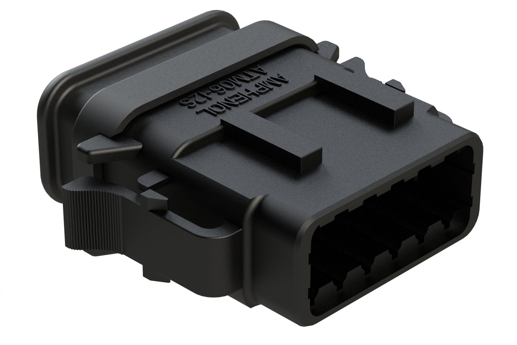 ATM06-12SB-SR1BK 12 Position, Plug, Socket, Standard Diameter Rear Sea ...