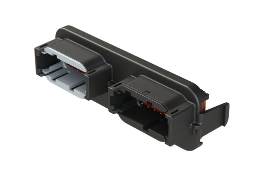 ATM13-12PA-12PB-BM01 ATM™ Header, Thermoplastic, (2) 12 Position size 20, A&B Key - Gold Plating. DTM13-12PA-12PB-GR01