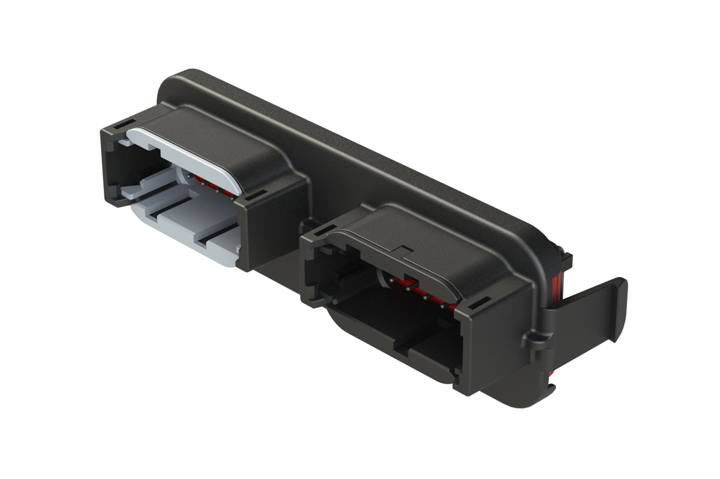 ATM13-12PA-12PB-BM03 ATM™ Header, Thermoplastic, (2) 12 Position size 20, A&B Key - Tin Plating. DTM13-12PA-12PB-R008