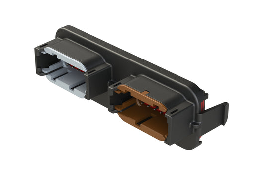 ATM13-12PA-12PD-BM03 ATM™ Header, Thermoplastic, (2) 12 Position size 20, A&D Key - Tin Plating. DTM13-12PA-12PD-R008