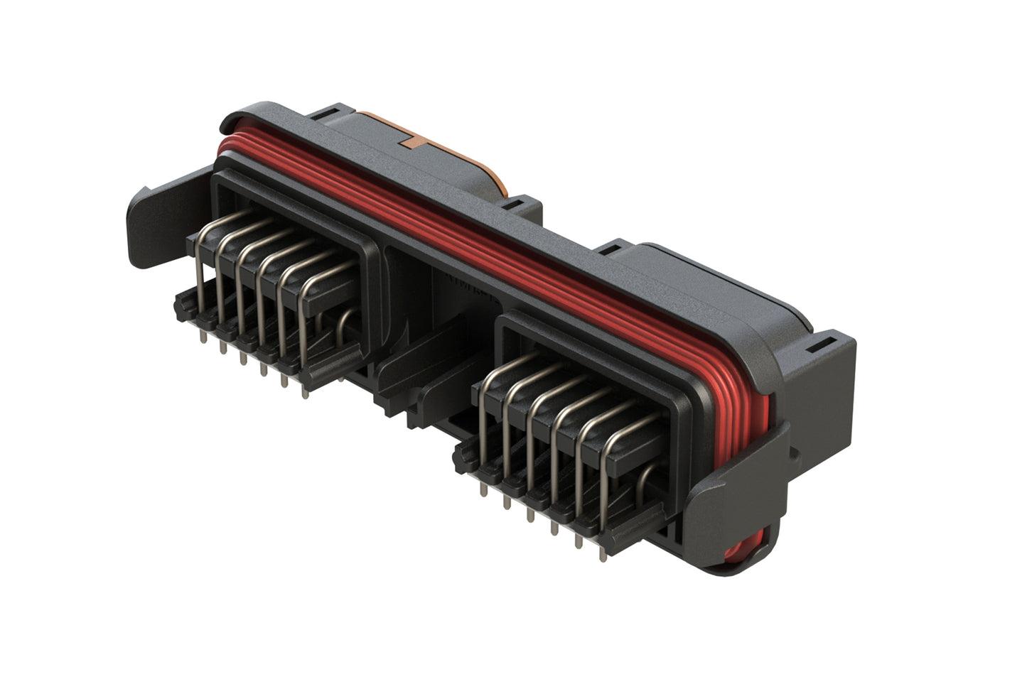 ATM13-12PB-12PD-BM03 ATM™ Header, Thermoplastic, (2) 12 Position size 20, B&D Key - Tin Plating. DTM13-12PB-12PD-R008