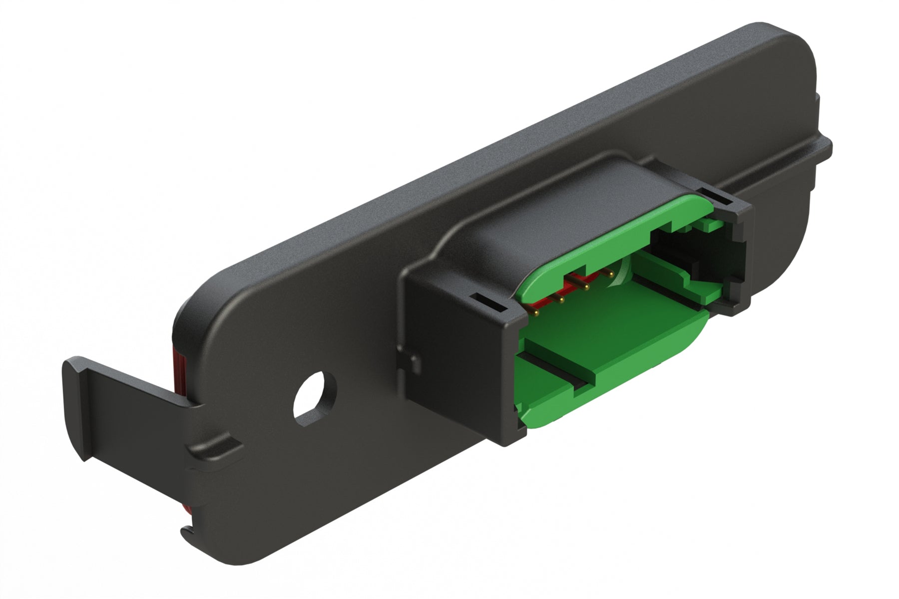 ATM13-12PC-SMA-1 12 Position PCB Receptacle Header, SMA Panel Mount, R ...