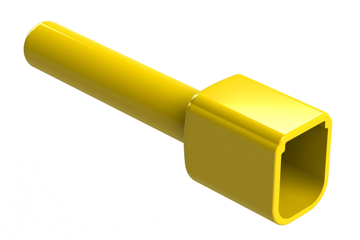 ATM6P-BT-YW Boot for 6 Position Receptacles, Yellow. DTM6P-BT-YW