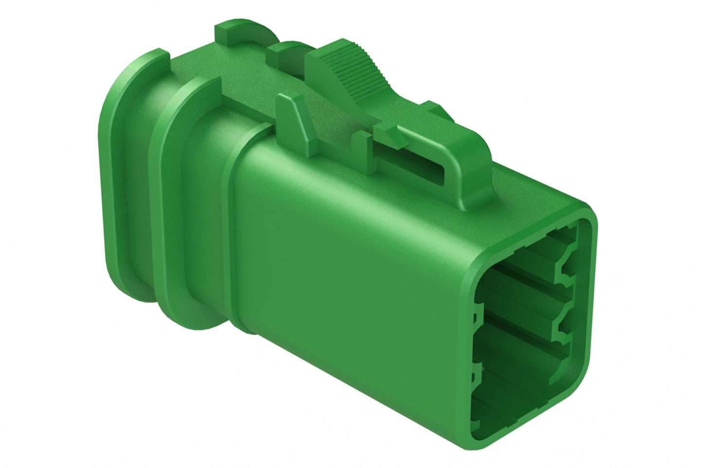 ATP06-6S-OMRDGRN 6 Position, Plug, Socket, Structure Plus™, Reduced Diameter Seal, Green