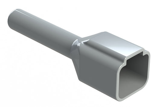 ATP4P-BT Boot for 4 Position Receptacles, Grey. DTP4P-BT