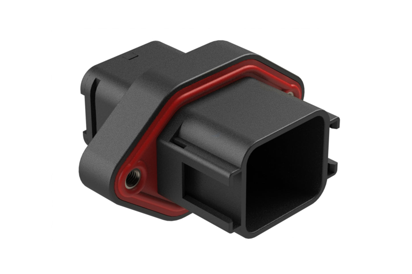 ATV02-18PB-RR01 18 position flange mount receptacle, Size 16 contact, key B, double reduced seal