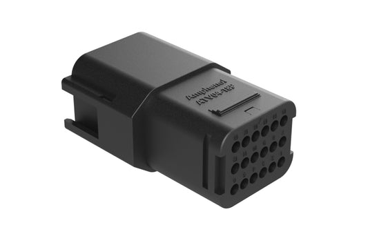 ATV04-18PB-RR01 18 position in-line receptacle, Size 16 contact, key B, double reduced seal