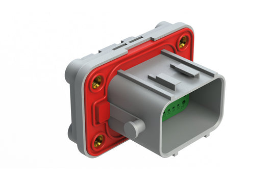 ATV04-38PA-S2 38 position receptacle, Pin, power and signal, keyed A