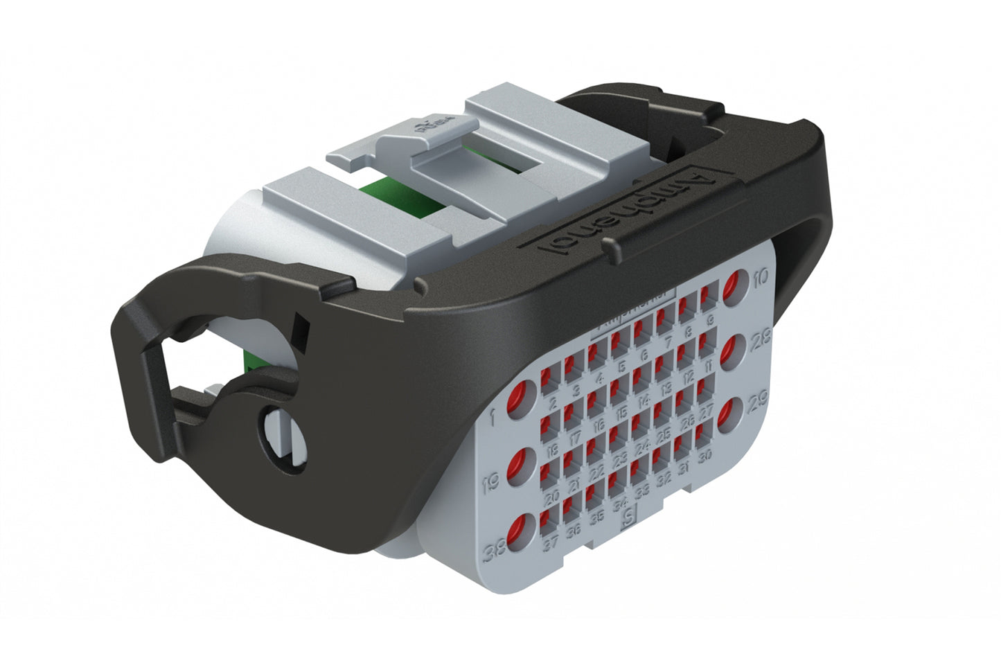 ATV06-38SB-S2 38 position plug, Socket, power and signal, keyed B