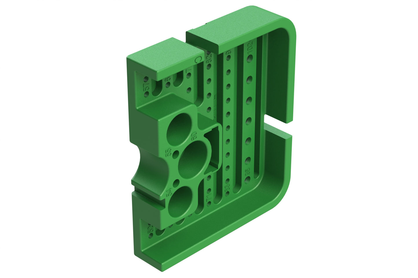 AWB-51PCL Left Wedgelock for 102 Position Receptacle, (51 Positions), Keyed C, Green. WB-51PCL
