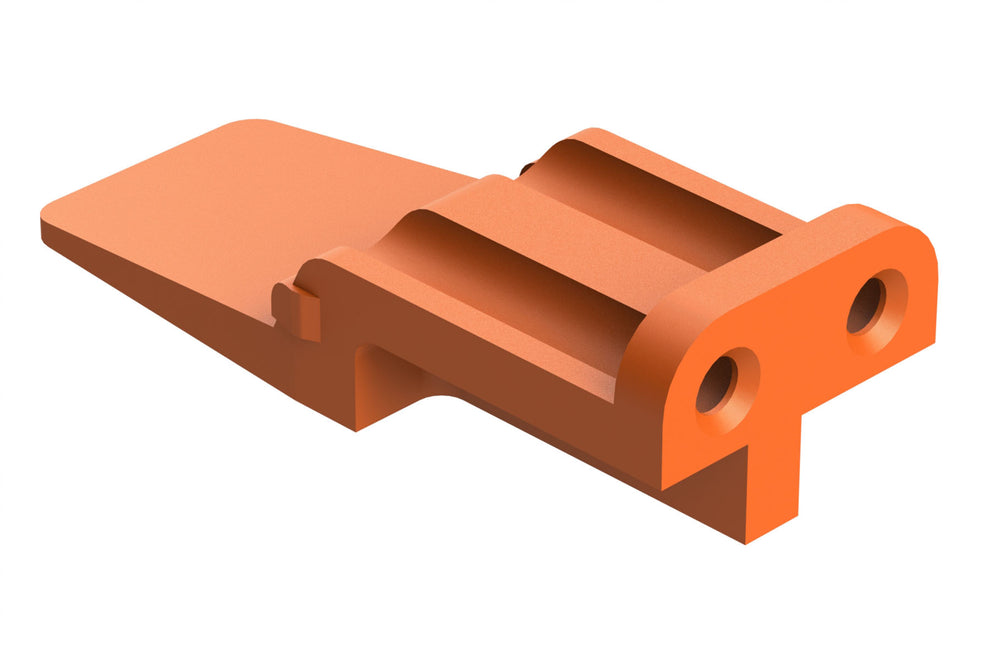 AWM-2S 2-Way Wedgelock Plug, Female. WM-2S – Amphenol Australia
