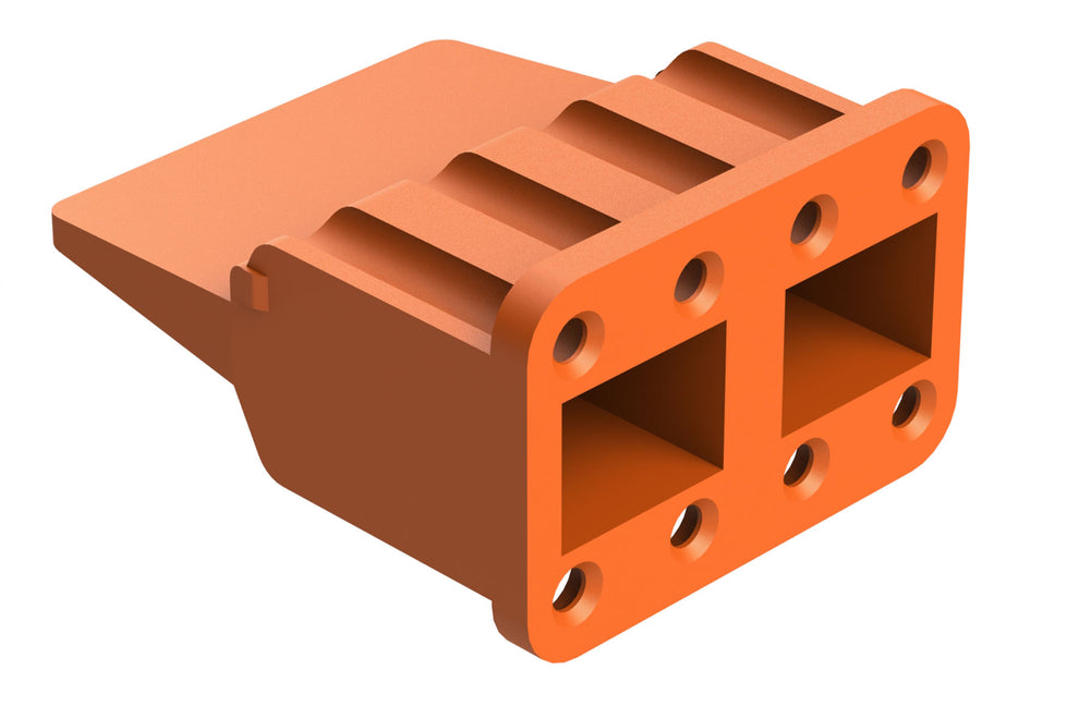 AWM-8S 8-Way Wedgelock Plug, Female. WM-8S – Amphenol Australia