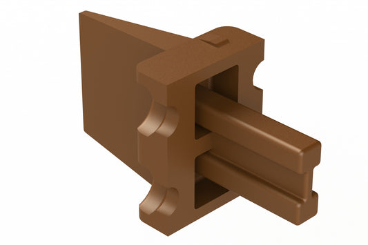 AWP-4PD 4 Position Receptacle Wedgelock, Keyed D