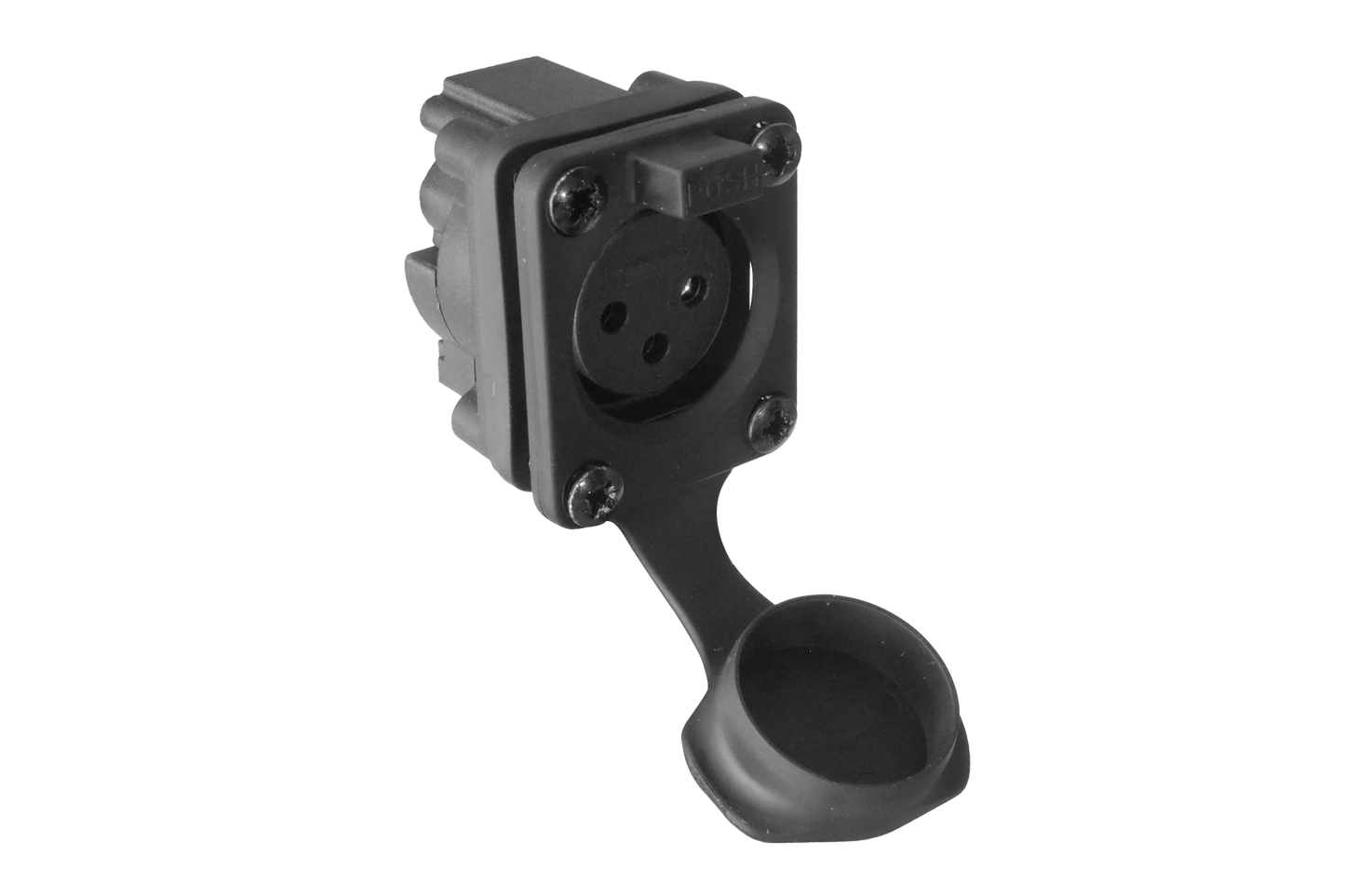 AXS3FPH IP65 Series XLR Chassis Mount