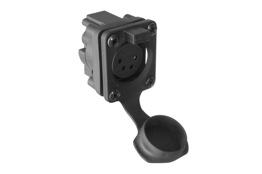 AXS4FPH IP65 Series XLR Chassis Mount