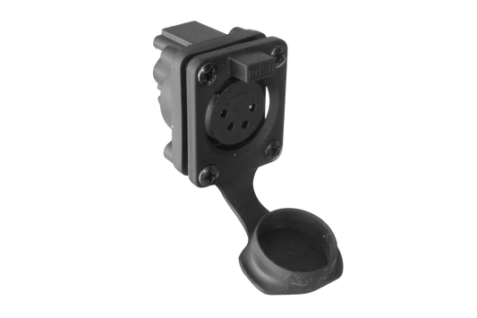 AXS4FP2 IP65 Series XLR Chassis Mount