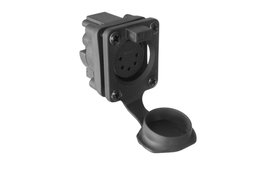 AXS5FP2H IP65 Series XLR Chassis Mount