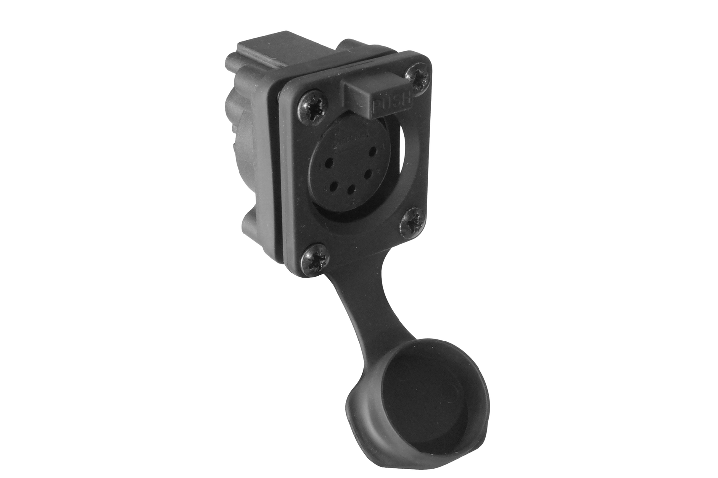 AXS5FP1 IP65 Series XLR Chassis Mount