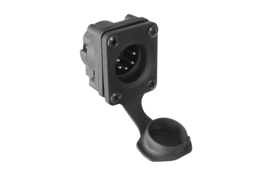 AXS5MP1H IP65 Series XLR Chassis Mount