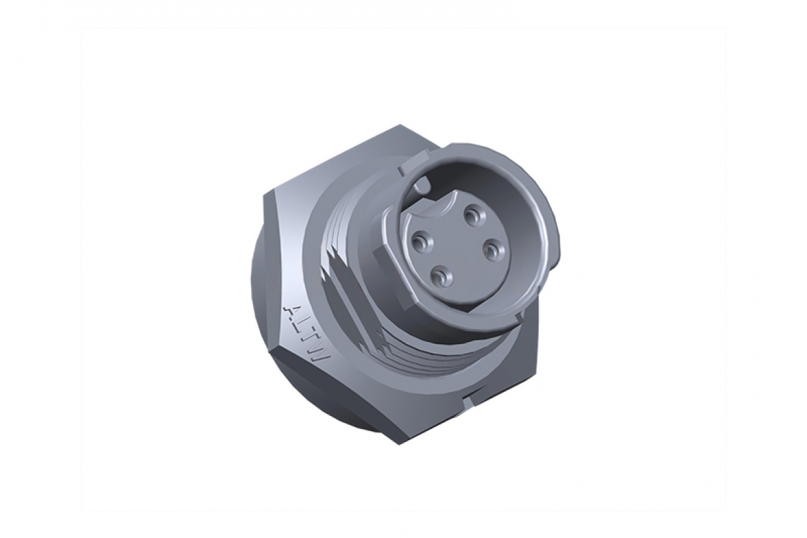BD-04PMFP-QC8001 X-Lok Push Lock Connector