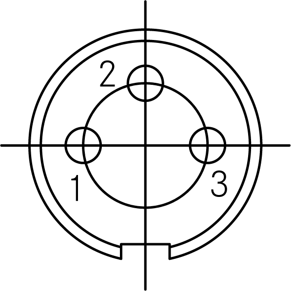 C091 61N003 130 2 Front mounting female metal Connectors with O-ring seal and ring nut mount (hex nut available upon request). Complete EMI shielding in the fully mated and locked position (EMI security). Contacts included.