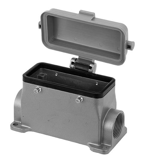 C146 10N024 804 2 Single side entryusing with spring cover. Includes stud. Comparable Part No. 09300240220