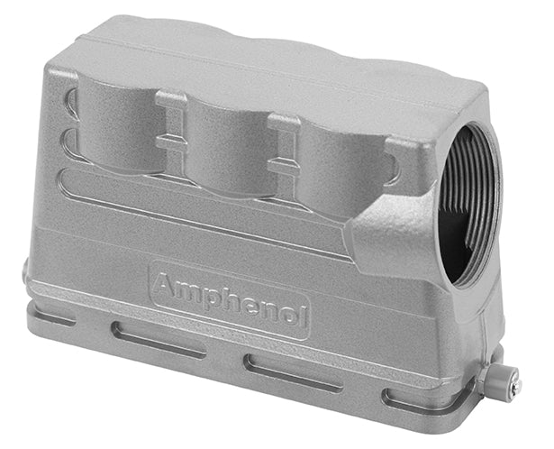 C146 21R024 506 1 Side entry low profile hood for single-lever locking system. No stud. Comparable Part No. 19300241542