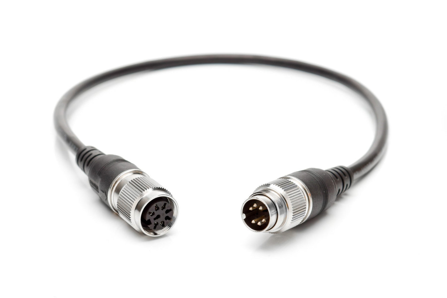 CA0912C800813012 M16 8 Position Circular Molded, Std. Strain relief, M-F, 22AWG, COMMUNICATION & DATA, UL 300V Flexible Cable Assy, 13 Meter