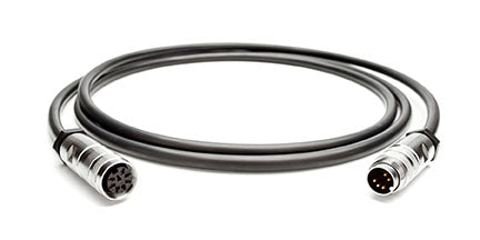 CA091 60 2300 010 AISG RET Cable Assembly with IP68 straight male / female cable connectors, 10 meter, PUR cable, 8 pin interface, 5 loaded contacts