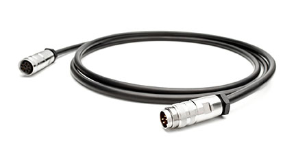 CA091 60 4400 100 AISG RET Cable Assembly with IP68 straight male / female cable connectors, 100 meter, PE cable, 8 pin interface, 4 Contacts, loaded