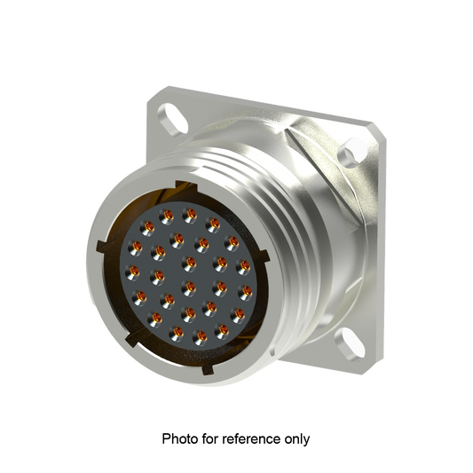 D38999/20FE26SE Square Flange Receptacle