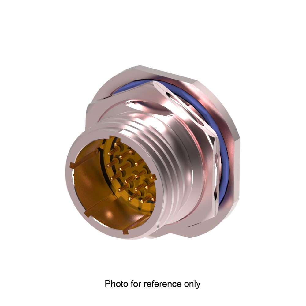 D38999/24FH21PC Jam Nut Receptacle