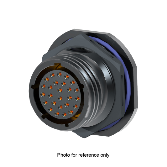 D38999/24ZE8SN Jam Nut Receptacle