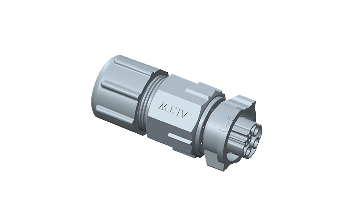 DCD-06BFFB-QL8001 X-Lok Push Lock Connector