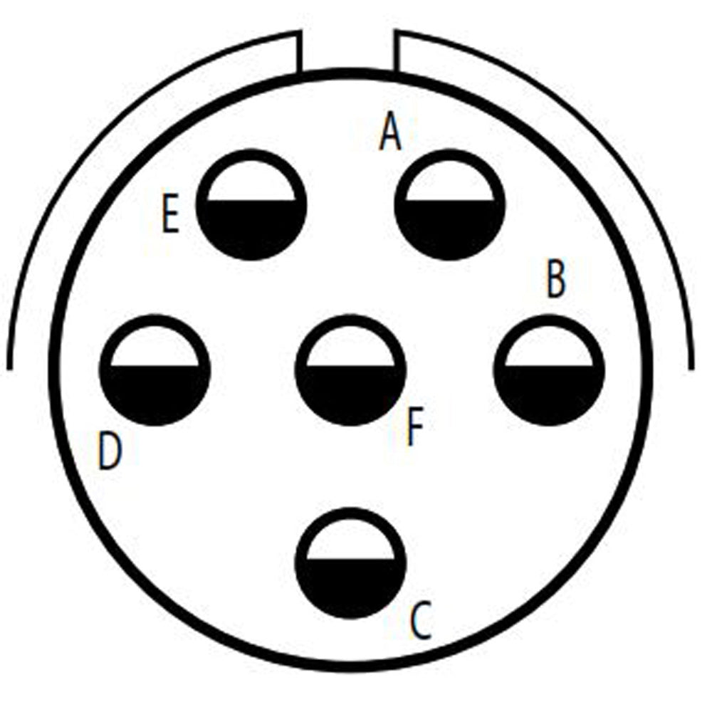 D38999/24ZE6SN Jam Nut Receptacle