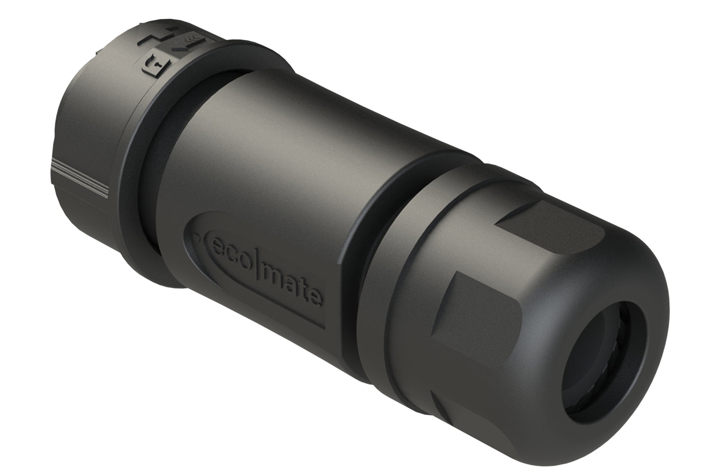 FLS6BS12N4S03 Plug, 4 POS, Female, Shell Size 12, Silicone Seal, Back Shell, Cable OD Range 6.0~12.0mm, Auto-Lock