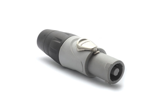 HP-3-FG Power Cable Connector, Power Out, Screw Contacts,Thermoplastic, Grey. Comparable part no: NAC3FCB