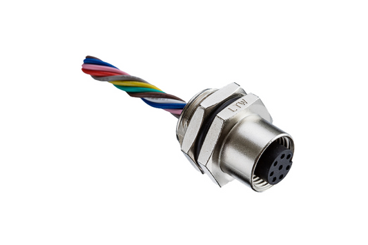 M12A-06PFFS-SH8C15 Metric Circular Connector