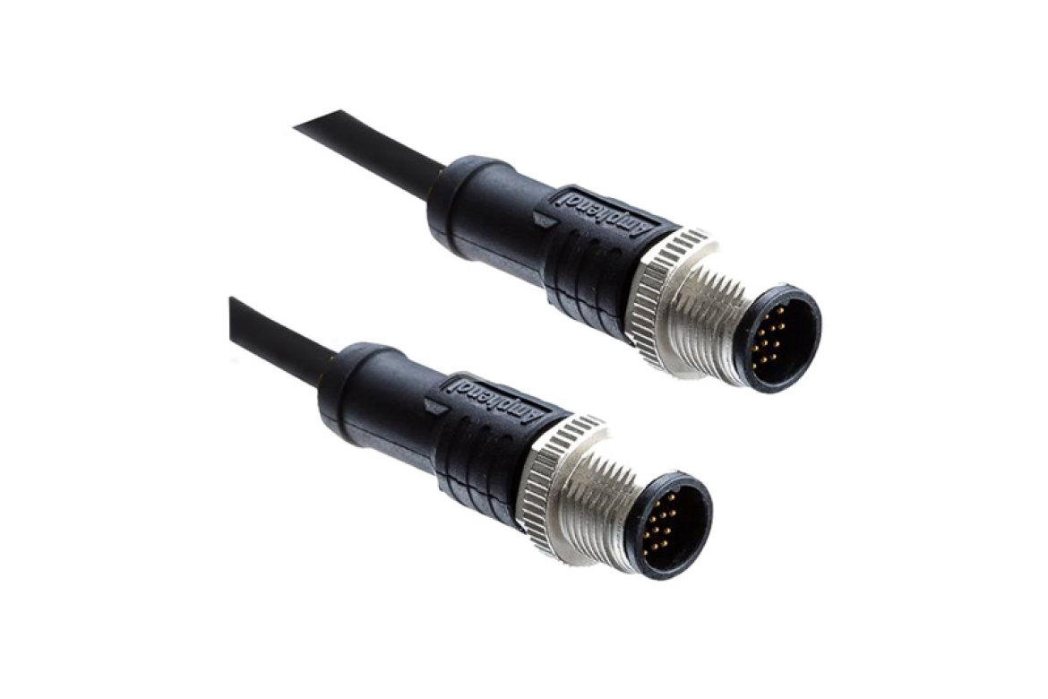 M12A17ML-12AML-SB005 Metric Circular Connector