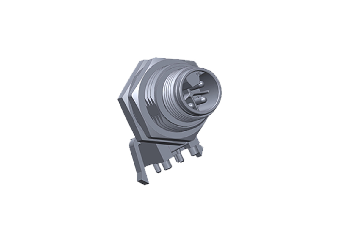 M12L-02PMMR-SF8001 Metric Circular Connector