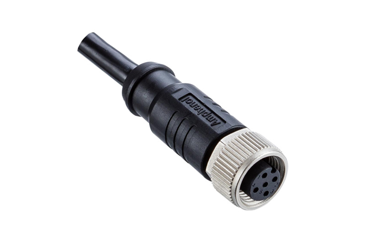 M8AS-06BFFM-SL7D05 Metric Circular Connector