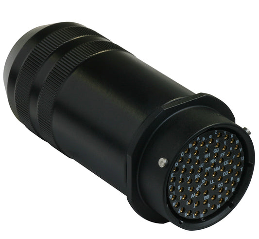 MP-6511-61S 61 Pole Female Heavy Duty Cable Connector, NPT 3/4”Threaded Backshell